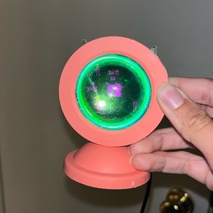 sunset lamp with cord